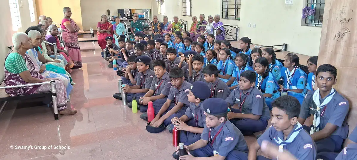 Scouts & Guides Visit En Nadu En Desam Trust